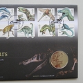 2013 Dinosaurs Medal Cover - Royal Mail First Day Cover