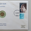 1974 Silver Threepence Final Year of Issue Coin Cover - UK PNC First Day Covers by Arlington