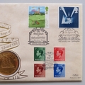 1996 Reign of King Edward VIII Medal Cover - Benham UK PNC First Day Covers