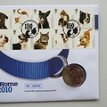 2010 Battersea Dogs & Cats Home Medal Cover - Royal Mail First Day Cover