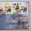 2010 Girlguiding UK 100 Years 50p Pence Coin Cover - Royal Mail First Day Cover