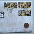 2016 The Great Fire of London 2 Pounds Coin Cover - UK First Day Covers Royal Mail