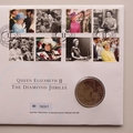 2012 Queen Elizabeth II The Diamond Jubilee 5 Pounds Coin Cover - Royal Mail First Day Cover