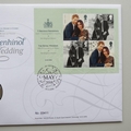 2018 Prince Harry & Meghan Markle The Royal Wedding 5 Pounds Coin Cover - Royal Mail First Day Cover