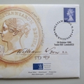 1995 William Wyon Bicentenary Medal Cover - UK Royal Mail First Day Covers