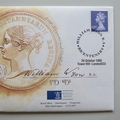 1995 William Wyon Bicentenary Medal Cover - UK Royal Mail First Day Covers