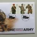 2008 The Territorial Army 100th Anniversary Medal Cover - Royal Mail First Day Cover