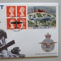 1999 Berlin Airlift 50th Anniversary WWII Medal Cover - UK First Day Covers Royal Mail