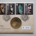 2003 Posterity 250th Anniversary of British Museum London Medal Cover - Royal Mail First Day Covers