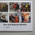 2009 Fire and Rescue Service Medal Cover - Royal Mail First Day Cover