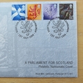 1999 A Parliament For Scotland 1 Pound Coin Cover - Royal Mail First Day Cover