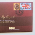 2010 Florence Nightingale 2 Pounds Coin Cover - Royal Mail First Day Cover - Life & Legacy