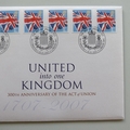 2007 United Into One Kingdom 2 Pounds Coin Cover - Royal Mail First Day Cover