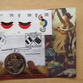 2004 Entente Cordiale Centenary 5 Pounds Coin Cover - Benham First Day Cover