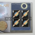 1999 Total Solar Eclipse 5 Pounds Coin Cover - Benham First Day Cover Signed