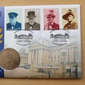 1999 Winston Churchill 125th Birth Anniversary Crown Coin Cover - Benham First Day Cover