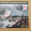 2003 Le Paquebot 25 Euro Coin Cover - Benham First Day Cover Signed