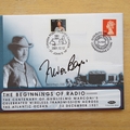 2001 Marconi Beginnings of Radio Centenary 2 Pounds Coin Cover - Benham First Day Cover Signed