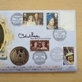 2000 HM Queen Elizabeth Queen Mother Centenary 1 Crown Coin Cover - Benham First Day Cover