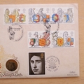 1998 King Edward I Princes of Wales Silver Penny Coin Cover - Benham First Day Cover