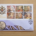 1999 King Edward VIII 20th Century British Monarchs Crown Coin Cover - Benham First Day Cover