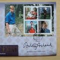 2000 Prince William 18th Birthday Gibraltar Crown Coin Cover - Benham First Day Cover - Signed