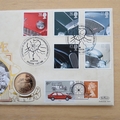 1996 Ford Escort Classic Cars 100 Years of Motoring 2 Pounds Coin Cover - Benham First Day Cover