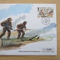 1994 D-Day Landings 50th Anniversary Crown Coin Cover - Isle of Man First Day Cover - Montgomery