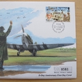 1994 D-Day Landings 50th Anniversary 1 Crown Coin Cover Isle of Man First Day Cover - Tedder