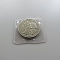 1994 D-Day Landings 50th Anniversary Eisenhower BU 5 Crown Coin - Turks & Caicos