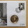 2007 Diamond Wedding Anniversary 1 Dollar Coin Cover - Kiribati First Day Cover - 75c Stamp