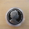 2012 BBC Frozen Planet King Penguin 2 Pounds Silver Proof Coin - South Sandwich Islands