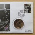 2007 Diamond Wedding Anniversary 1 Dollar Coin Cover - Kiribati First Day Cover - 1 Dollar Stamp