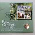 2009 Kew Gardens 250th Anniversary 50p Pence Coin Cover - Royal Mail First Day Covers