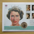 2019 Her Majesty In Service 1oz Silver Britannia 2 Pounds Coin Cover - First Day Cover Westminster