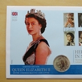 2020 Her Majesty In Service 1oz Fine Silver Britannia Coin Cover - First Day Cover by Westminster