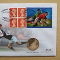 1999 The 1999 Rugby World Cup 2 Pounds Coin Cover - First Day Cover by Mercury