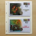 2020 The Peter Pan Complete 50p Pence Isle of Man Coin Cover Collection - First Day Covers