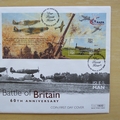 2000 Battle of Britain 60th Anniversary 1 Crown Coin Cover - First Day Cover Isle of Man