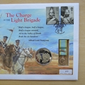 2004 The Crimean War 150th Anniversary Silver 5 Pounds Coin Cover - First Day Cover by Mercury