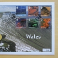 2004 Wales A British Journey 1 Pound Coin Cover - First Day Cover by Mercury