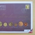 2008 Farewell to Classic Coinage Multi Pence Coins Cover - First Day Cover by Mercury