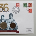1996 Year of Three Kings 60th Anniversary Multi Coins Cover - First Day Covers by Westminster