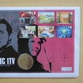 2005 Classic ITV 1 Crown Coin Cover - First Day Cover by Mercury