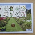 2009 Plants Action For Species 1 Pound Coin Cover - First Day Cover by Mercury