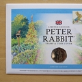 2019 Peter Rabbit 50p Pence Coin Cover - First Day Cover by Westminster