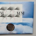 2000 Millennium Moment 5 Pounds Coin Cover - Royal Mail First Day Cover