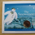 2020 The Snowman 50p Pence Coin Cover - First Day Cover by Westminster