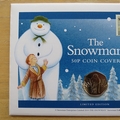 2019 The Snowman 50p Pence Coin Cover - First Day Cover by Westminster