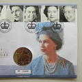 2002 The Queen's Golden Jubilee 5 Pounds Coin Cover - Royal Mail First Day Cover